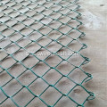 สนามกีฬา Green PVC Chain Link Fence